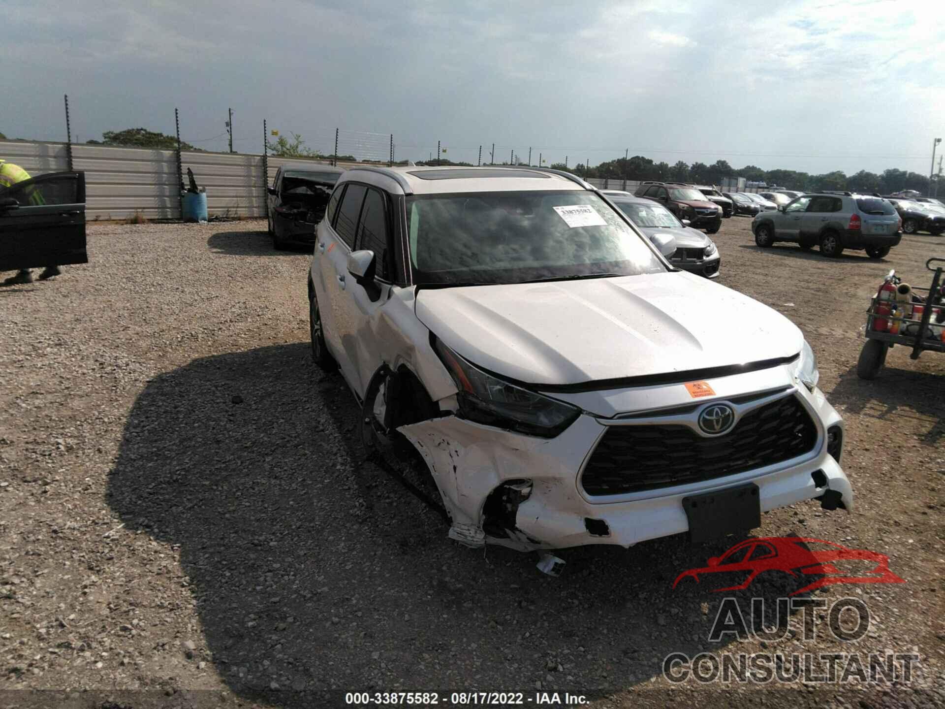 TOYOTA HIGHLANDER 2020 - 5TDGZRAHXLS511911