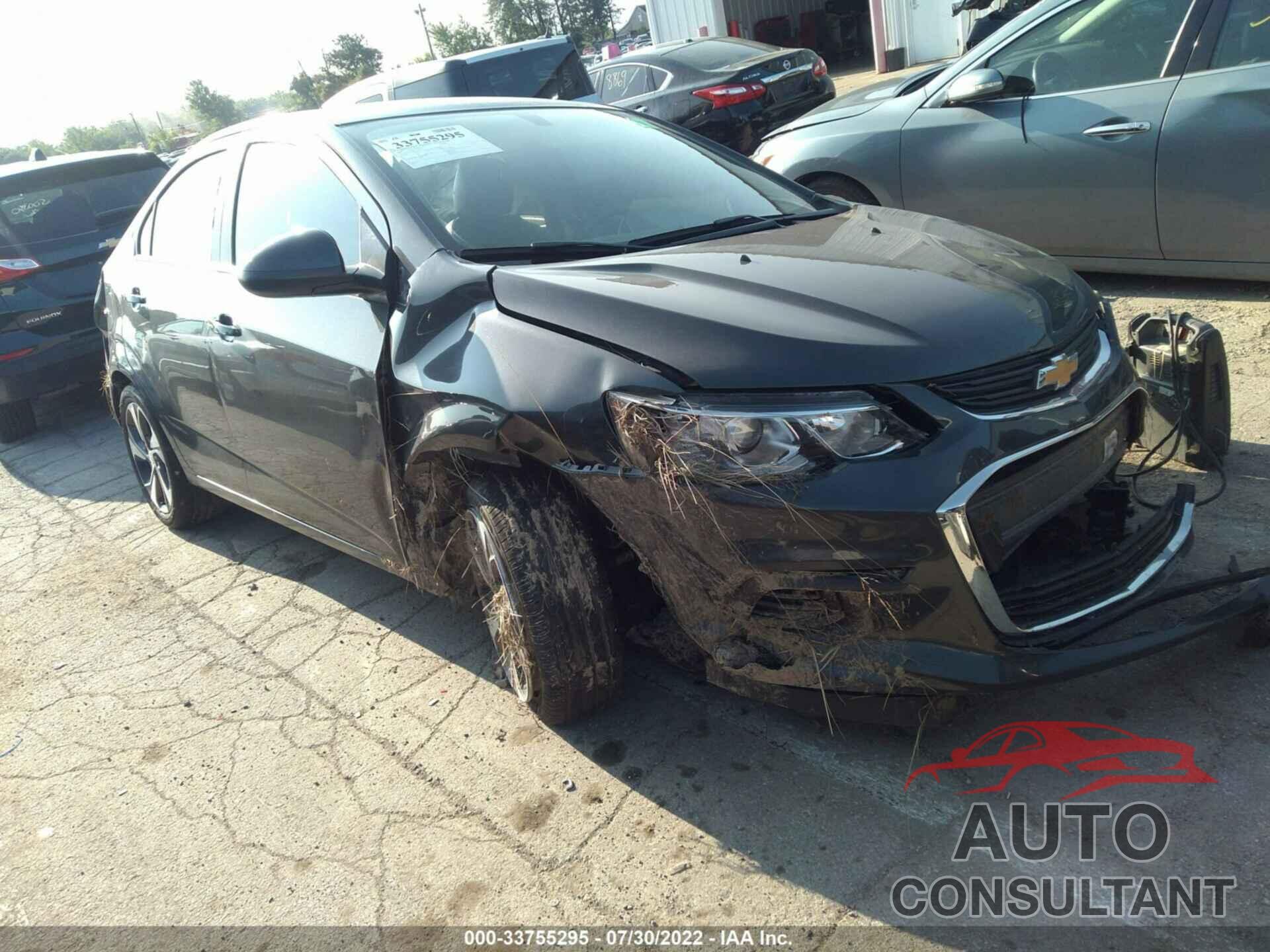 CHEVROLET SONIC 2017 - 1G1JF5SB9H4146747