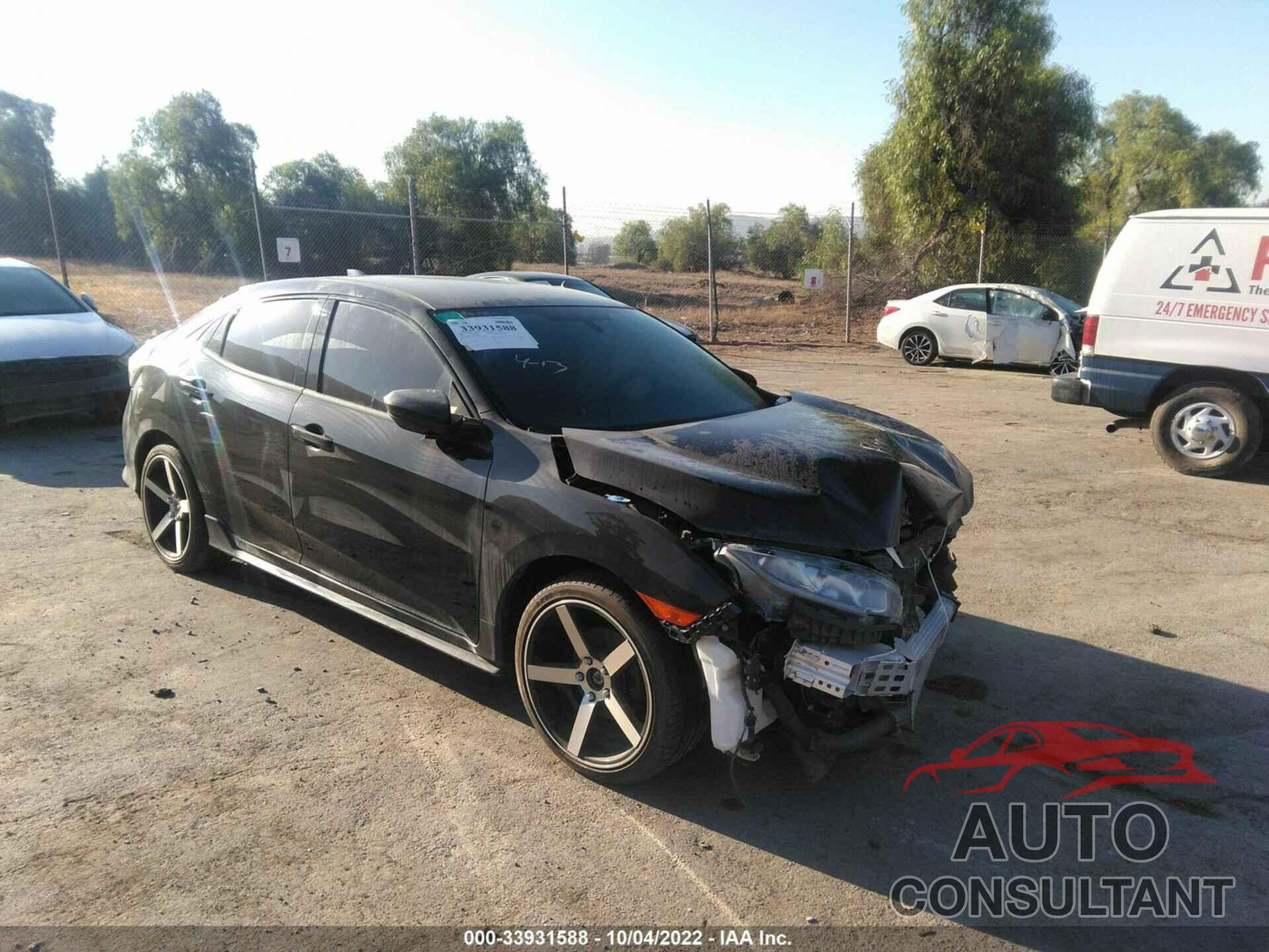 HONDA CIVIC HATCHBACK 2018 - SHHFK7H4XJU432293