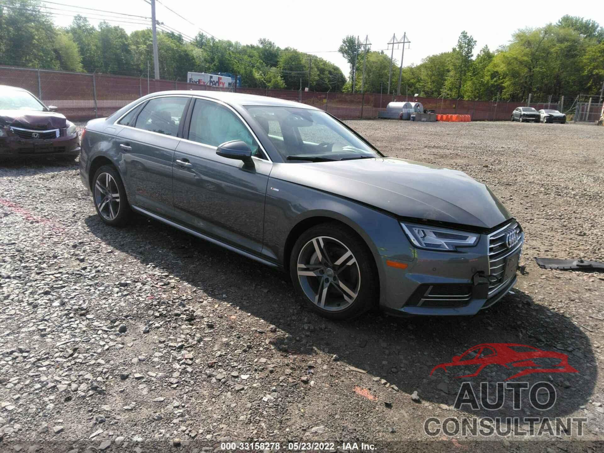 AUDI A4 2017 - WAUENAF45HN022594