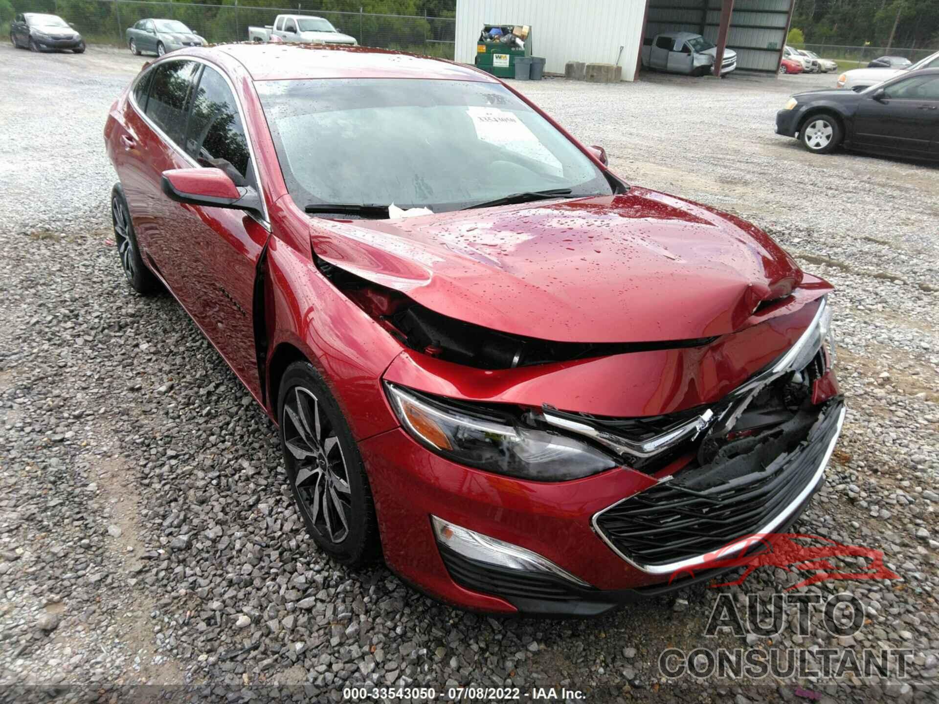 CHEVROLET MALIBU 2022 - 1G1ZG5ST3NF107905