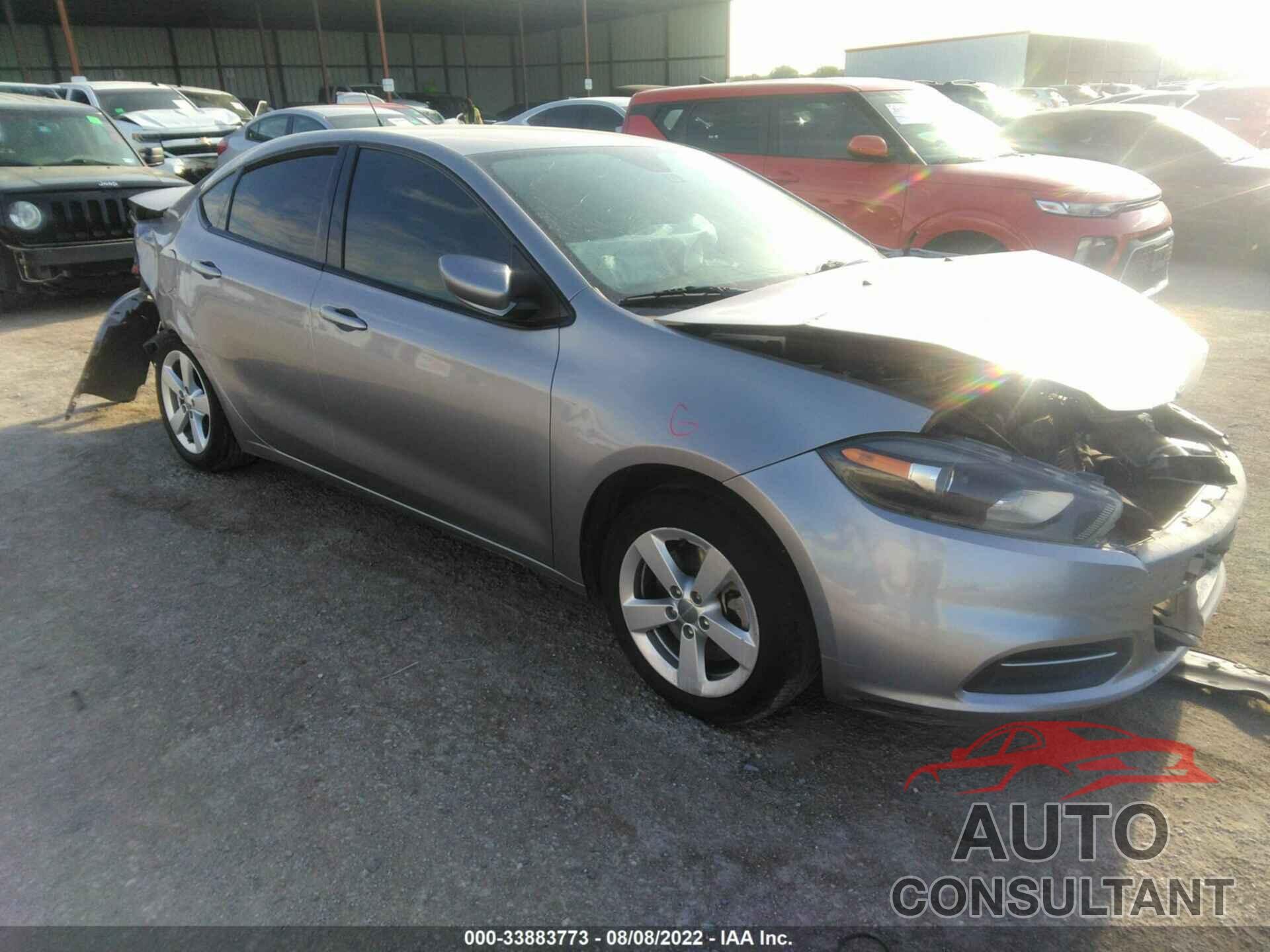 DODGE DART 2016 - 1C3CDFBB0GD563804