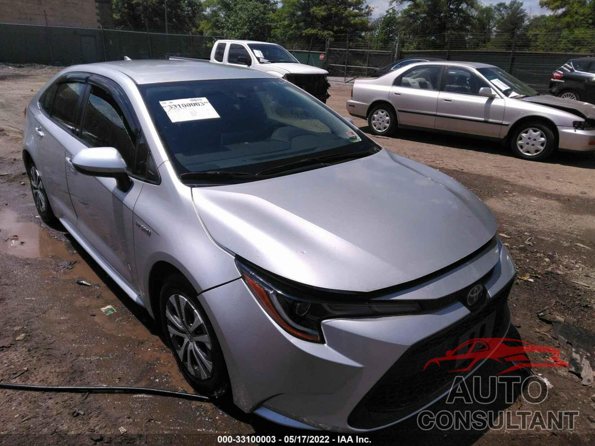TOYOTA COROLLA 2020 - JTDEBRBE3LJ006029