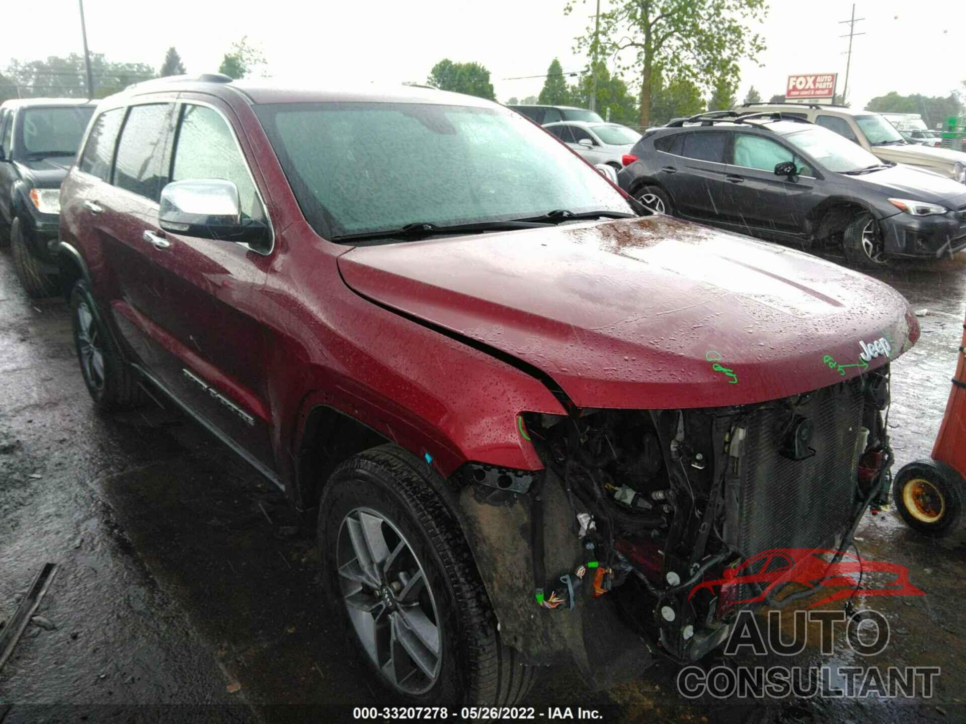 JEEP GRAND CHEROKEE 2017 - 1C4RJFBG5HC750733