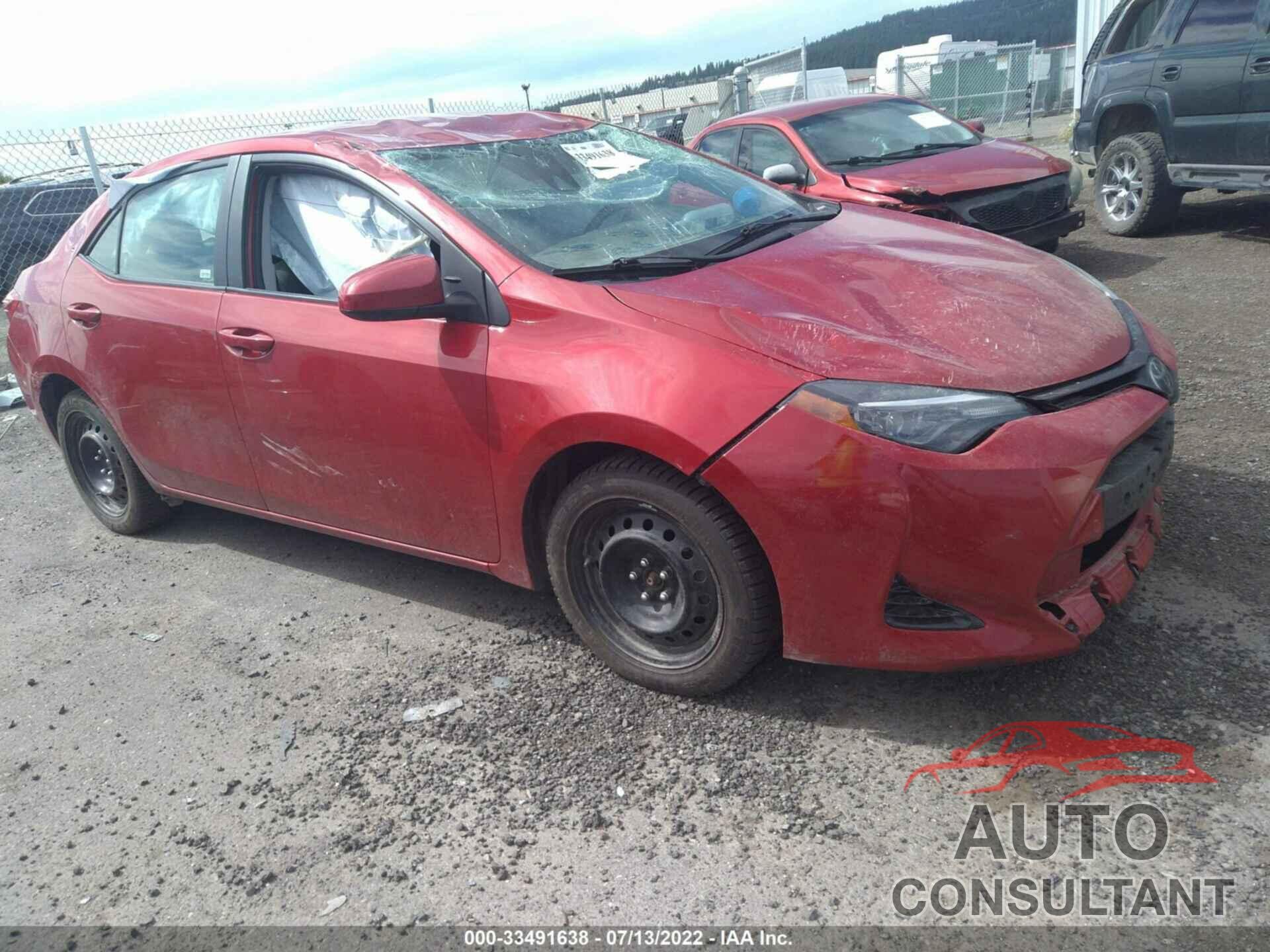 TOYOTA COROLLA 2018 - 2T1BURHEXJC028591