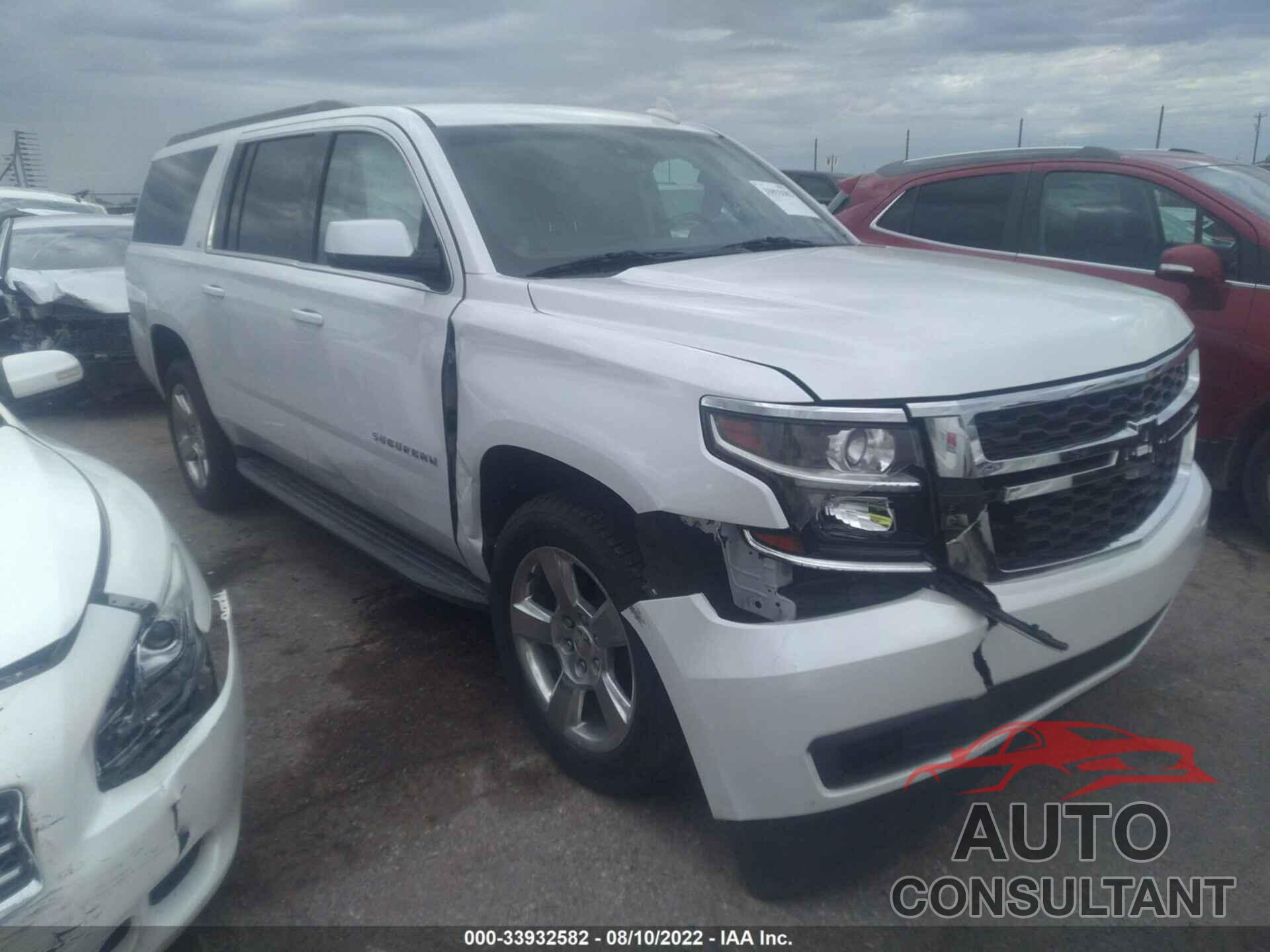 CHEVROLET SUBURBAN 2016 - 1GNSCHKC9GR453942