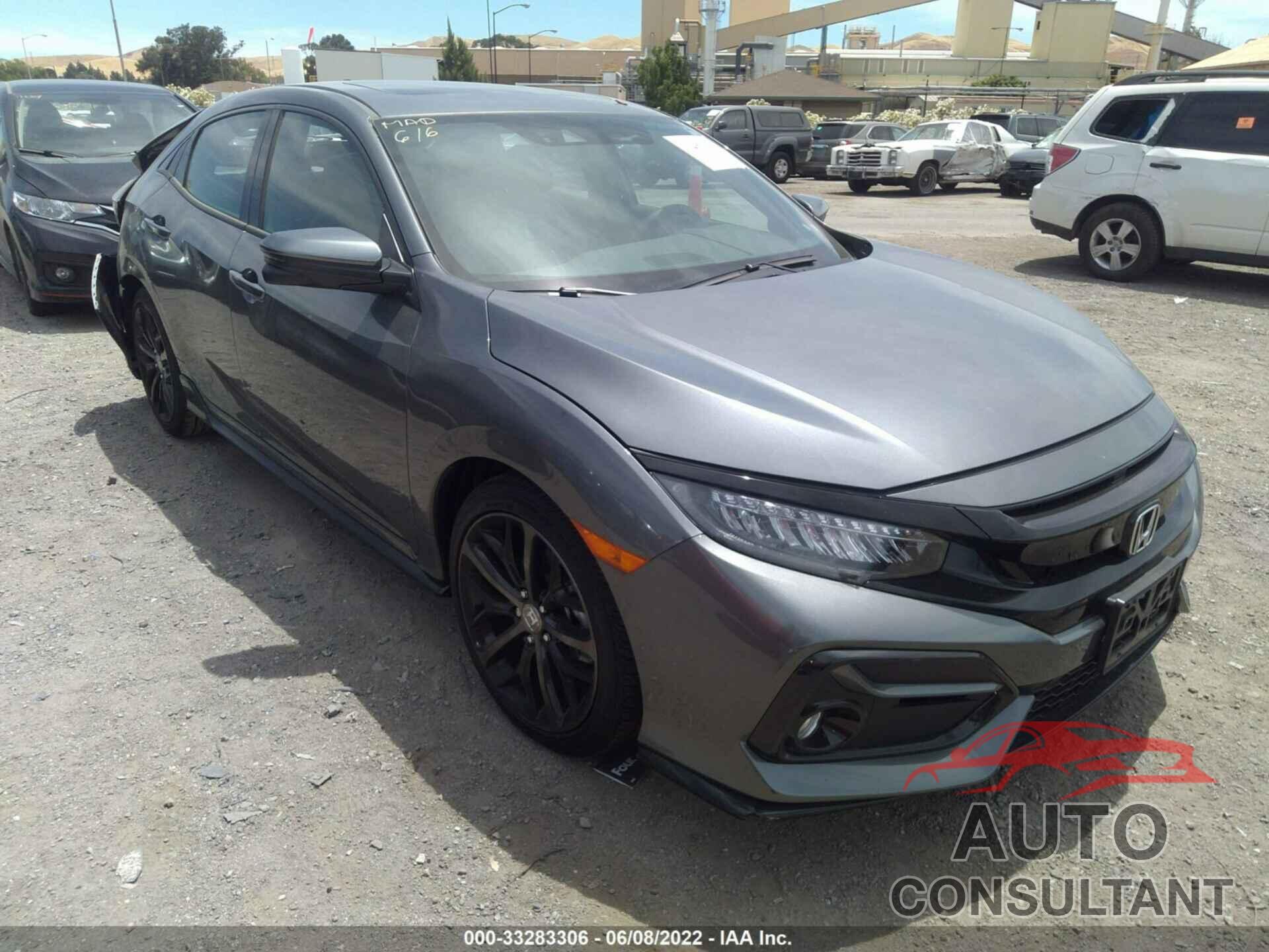HONDA CIVIC HATCHBACK 2021 - SHHFK7H93MU207391