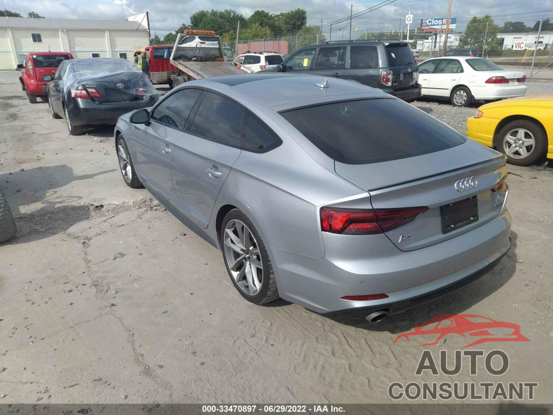 AUDI A5 SPORTBACK 2019 - WAUENCF56KA006536