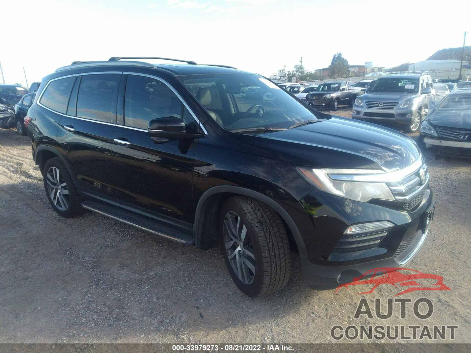 HONDA PILOT 2017 - 5FNYF6H97HB025157