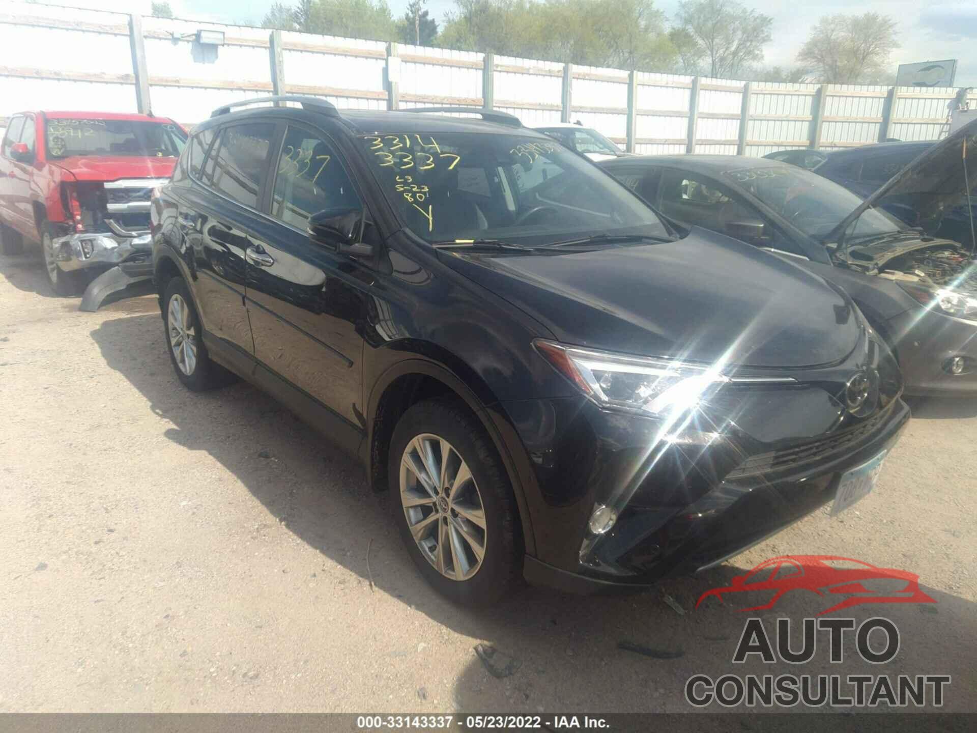 TOYOTA RAV4 2017 - 2T3DFREV5HW591815