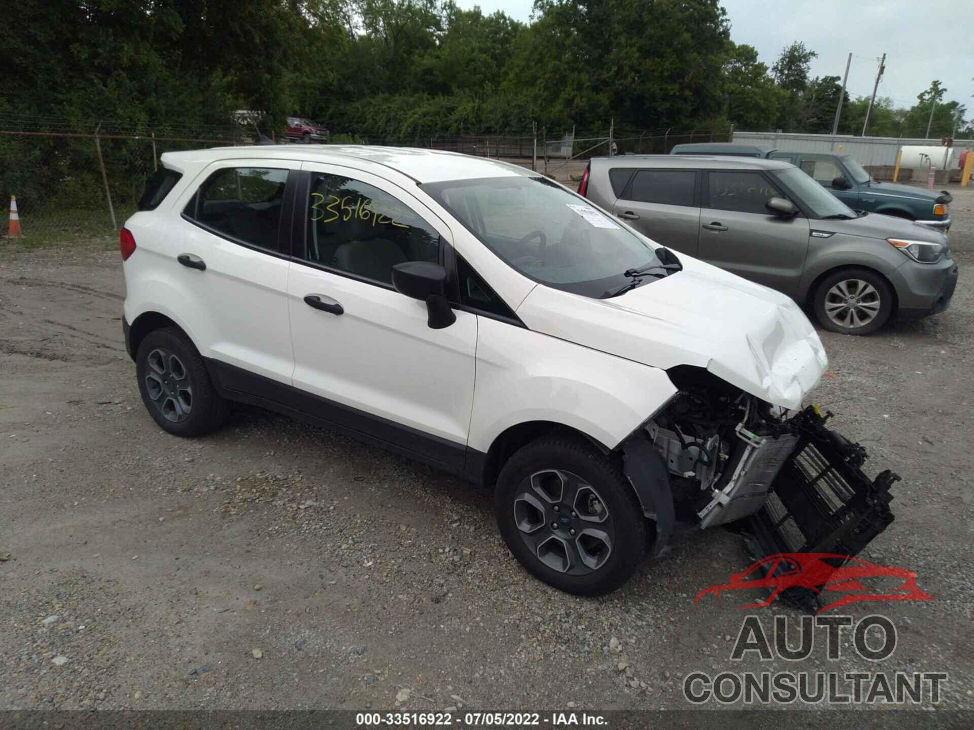 FORD ECOSPORT 2020 - MAJ6S3FL9LC325794