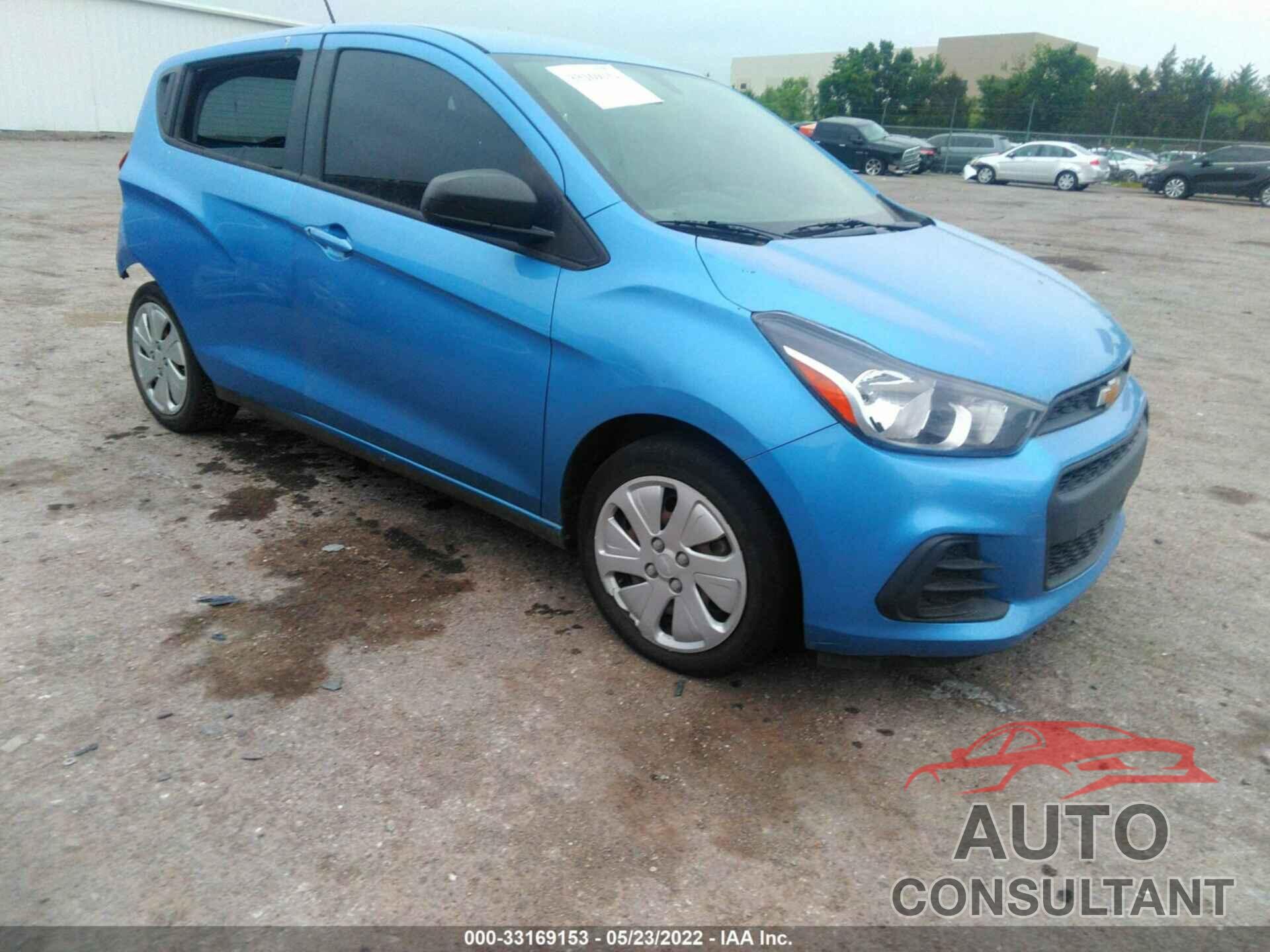 CHEVROLET SPARK 2017 - KL8CB6SA6HC761909