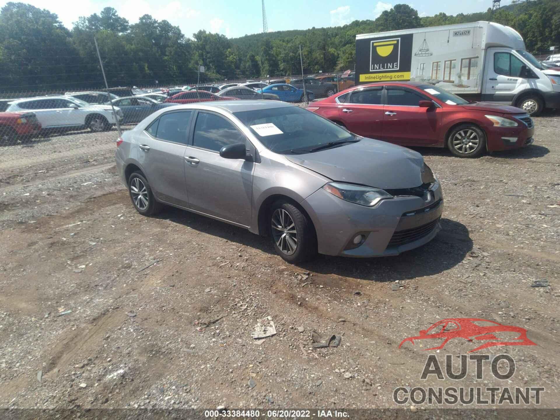 TOYOTA COROLLA 2016 - 2T1BURHE1GC504722