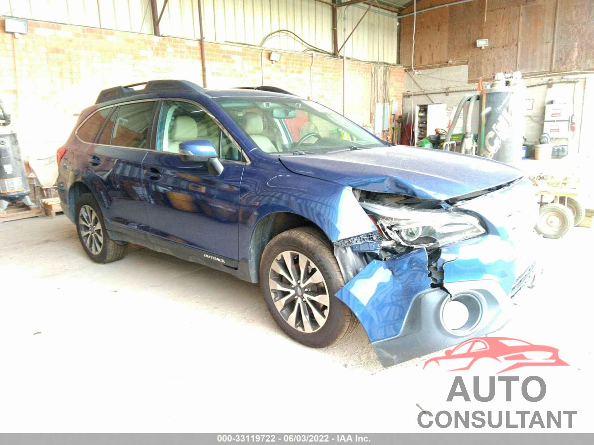 SUBARU OUTBACK 2016 - 4S4BSANCXG3332706