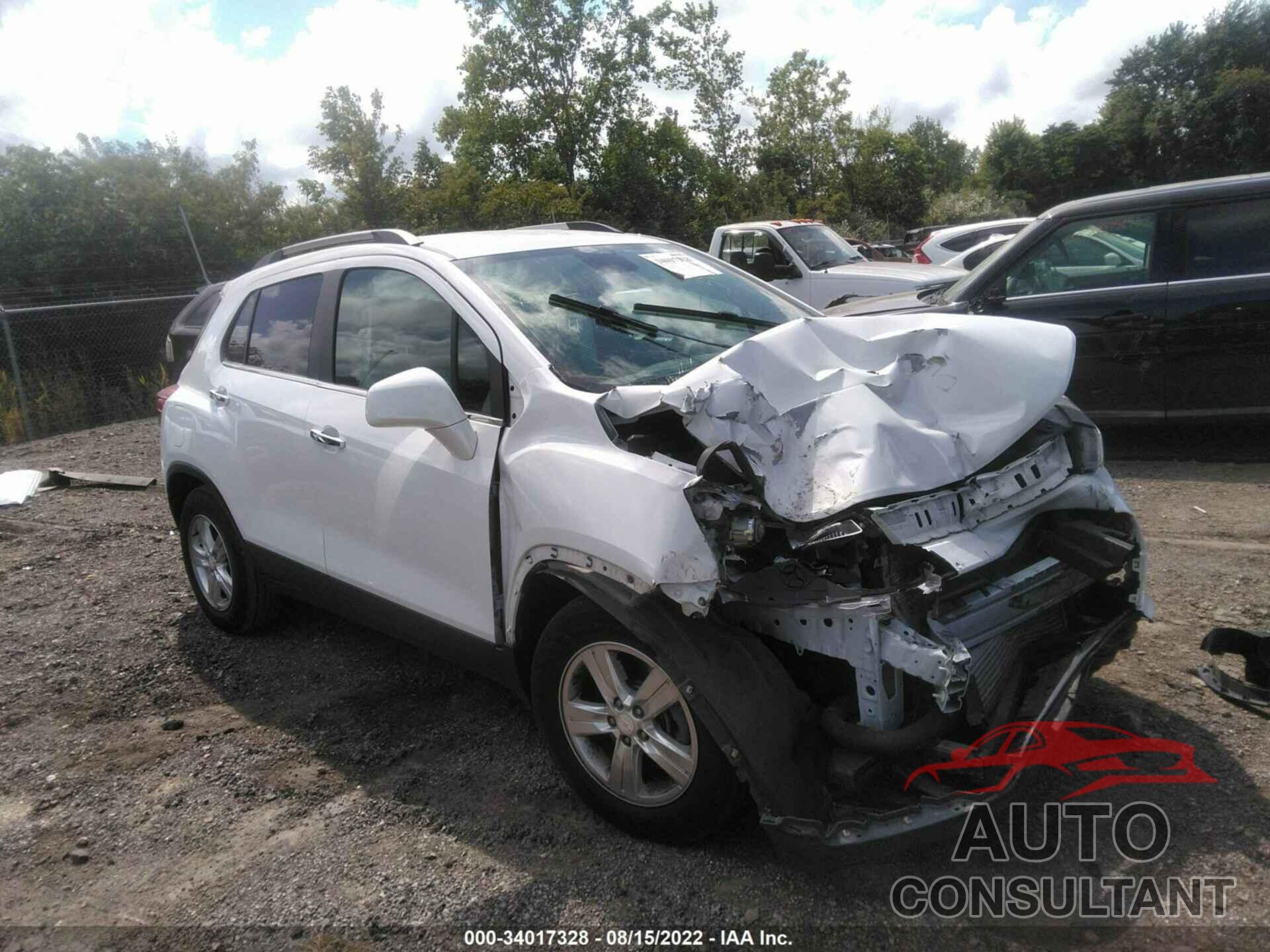 CHEVROLET TRAX 2018 - 3GNCJLSB9JL240699