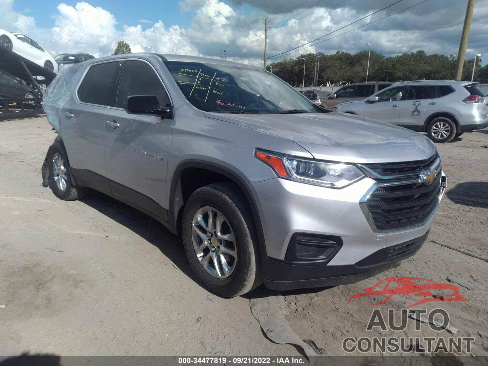 CHEVROLET TRAVERSE 2019 - 1GNERFKW4KJ212906