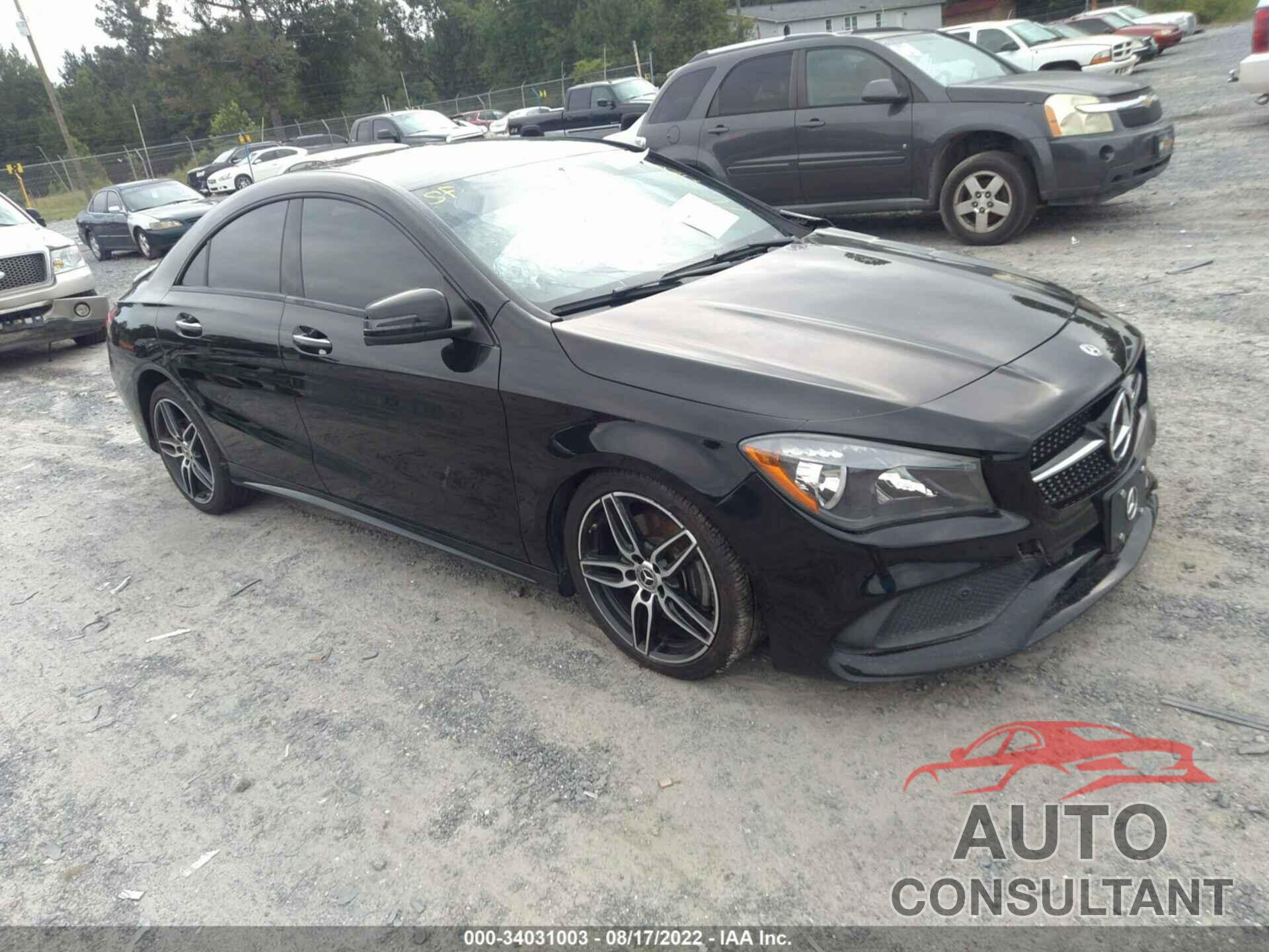 MERCEDES-BENZ CLA 2018 - WDDSJ4EB6JN601737