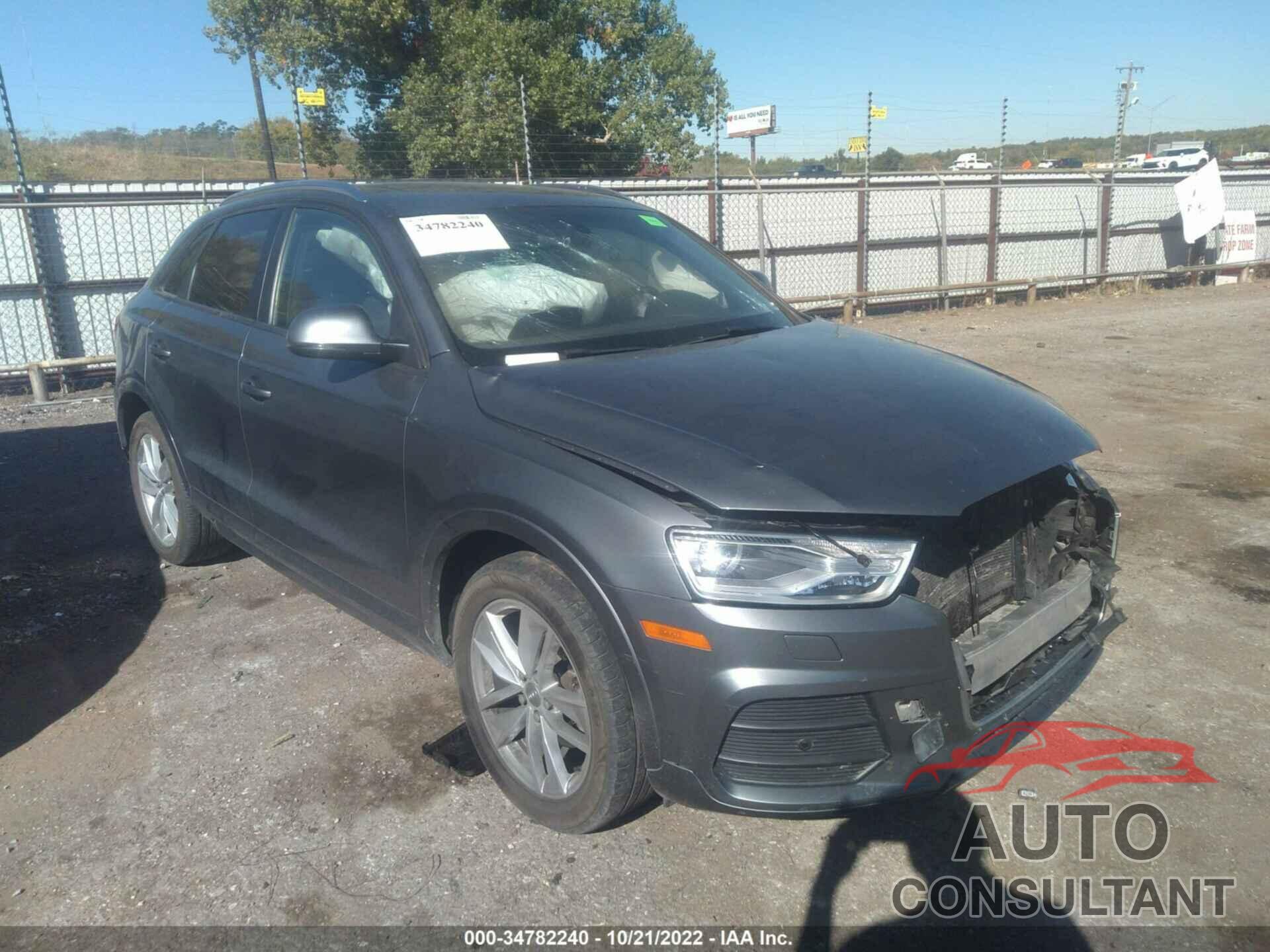 AUDI Q3 2017 - WA1BCCFS6HR016134