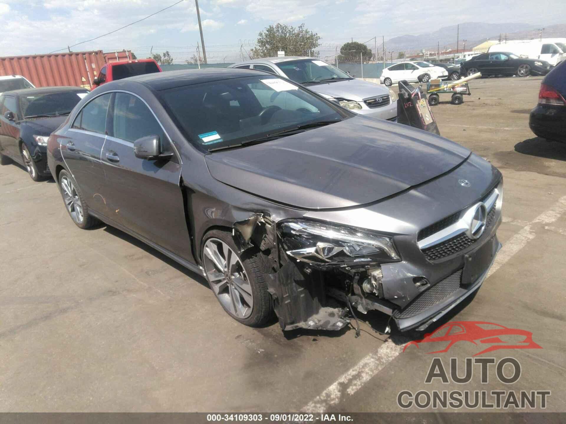 MERCEDES-BENZ CLA 2019 - WDDSJ4EB9KN728306
