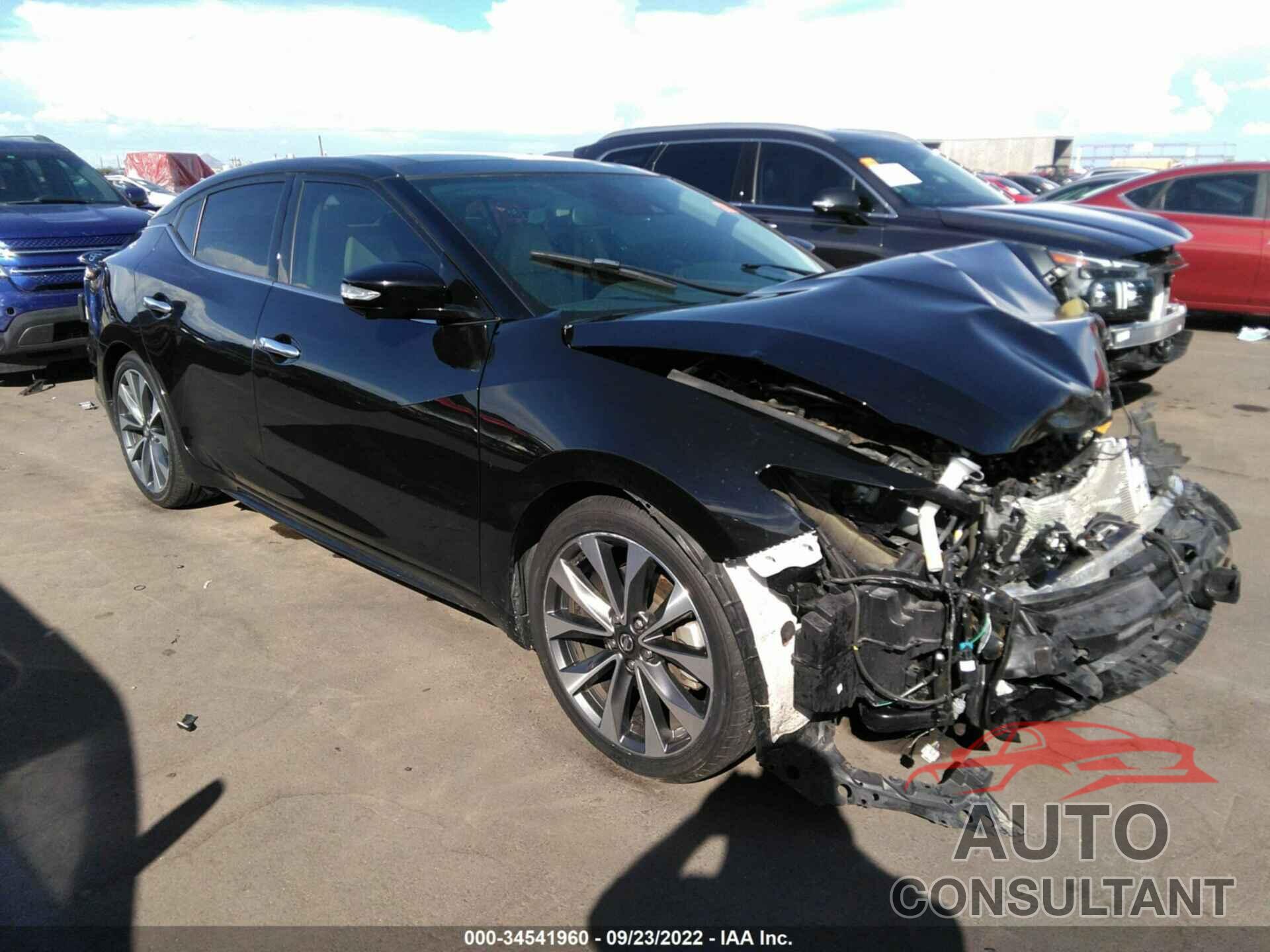 NISSAN MAXIMA 2019 - 1N4AA6AV4KC364976