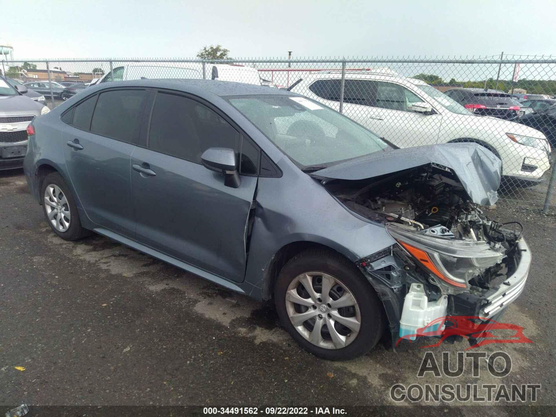 TOYOTA COROLLA 2021 - JTDEPMAE2MJ156477