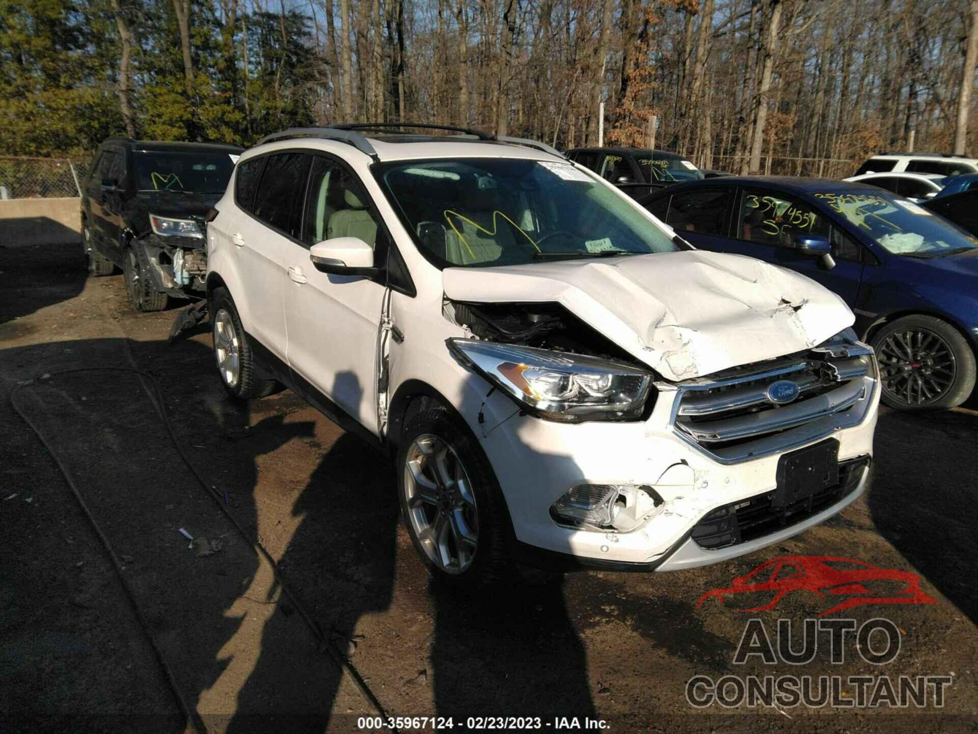 FORD ESCAPE 2017 - 1FMCU9J97HUB96957