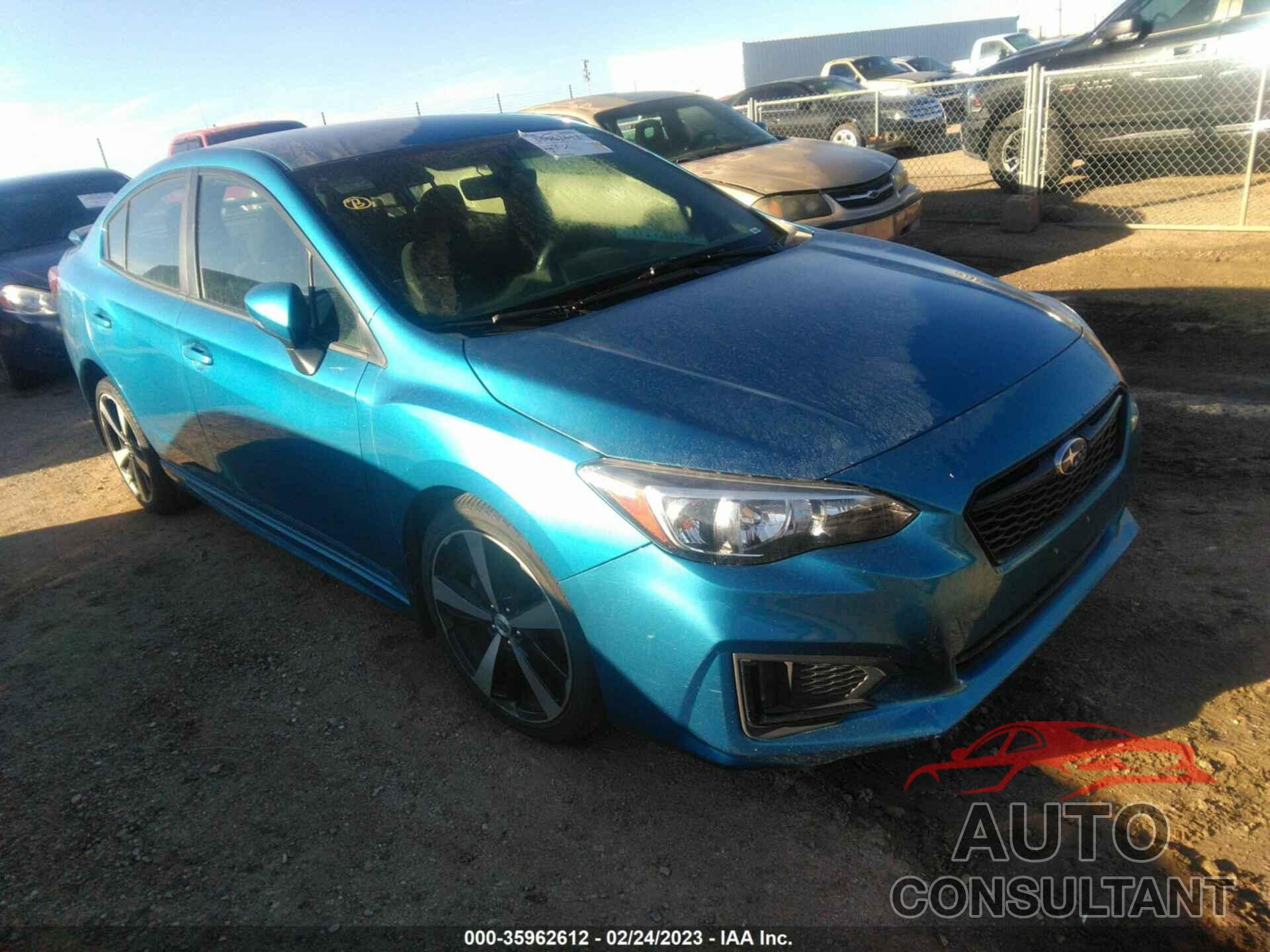 SUBARU IMPREZA 2018 - 4S3GKAK60J1611190