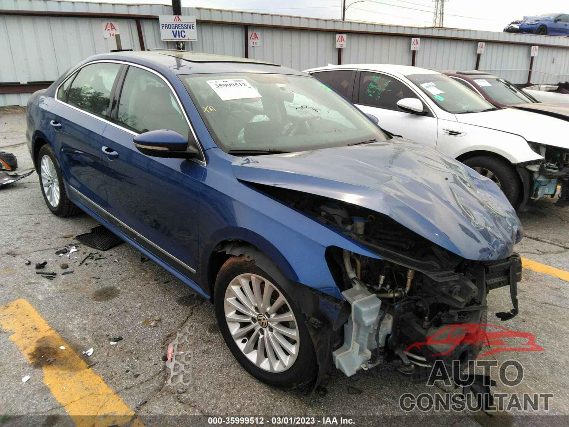 VOLKSWAGEN PASSAT 2017 - 1VWBT7A34HC043765