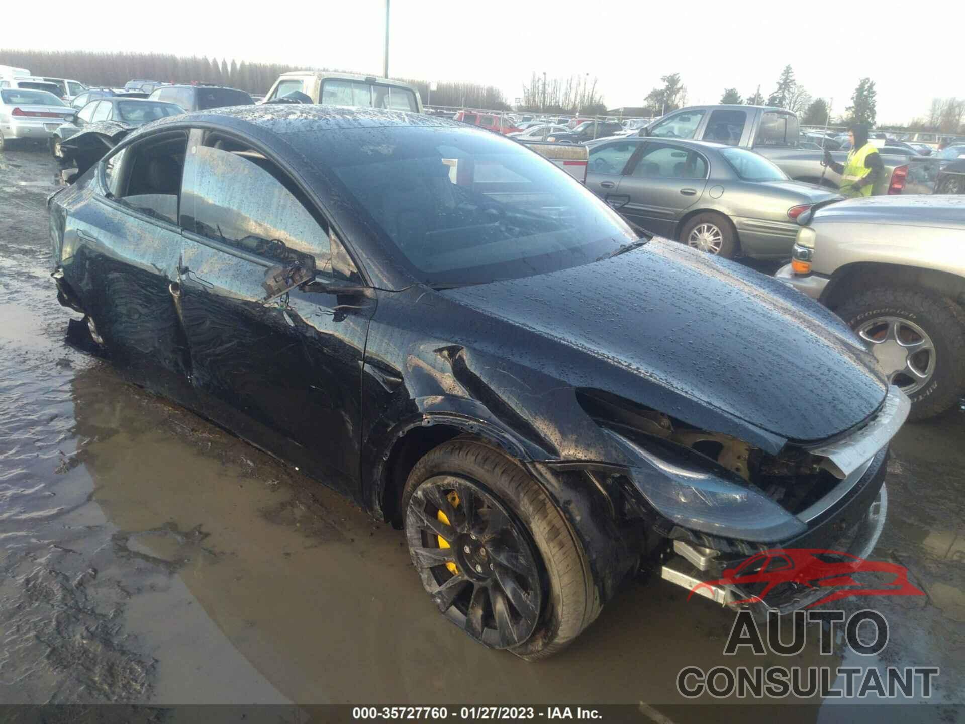 TESLA MODEL Y 2022 - 7SAYGDEE6NF519625