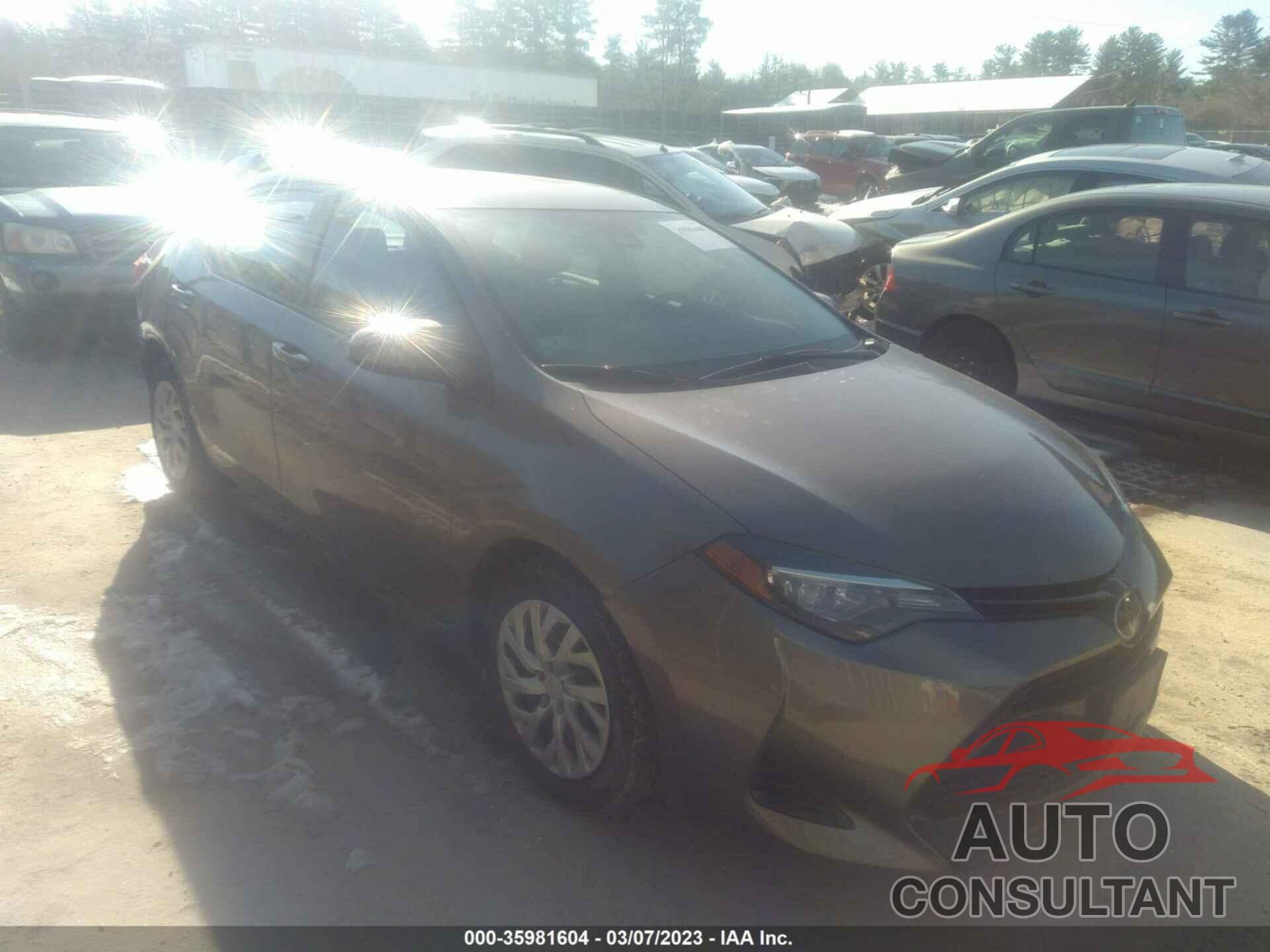TOYOTA COROLLA 2017 - 2T1BURHEXHC941264