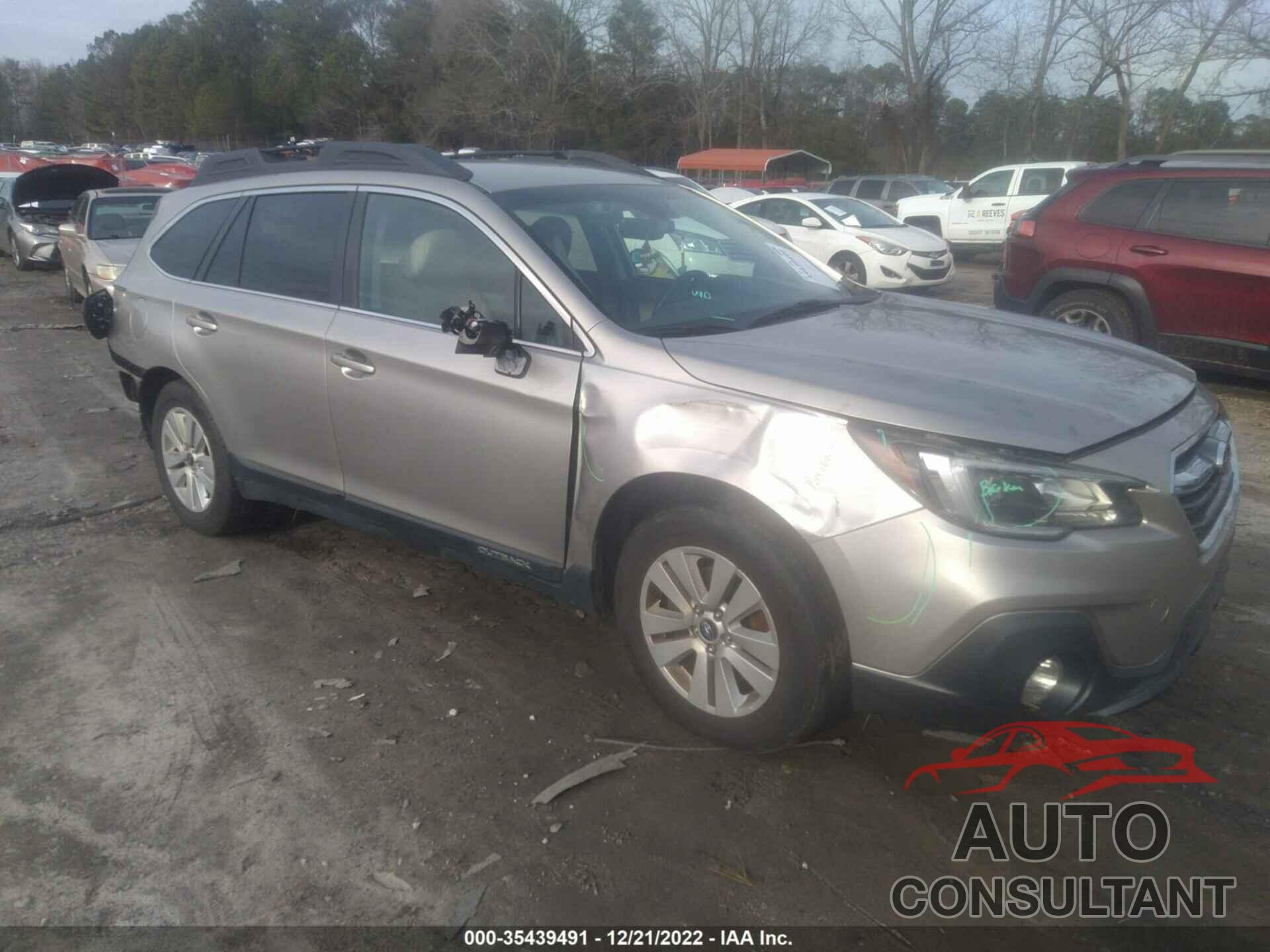 SUBARU OUTBACK 2018 - 4S4BSAFC3J3344136