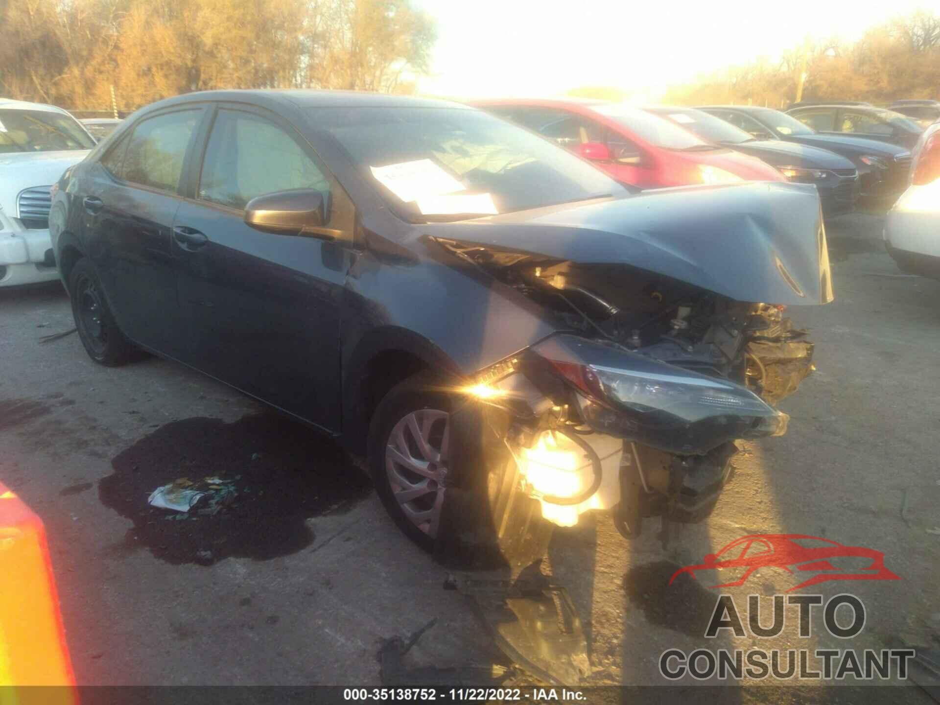 TOYOTA COROLLA 2018 - 5YFBURHE5JP743343