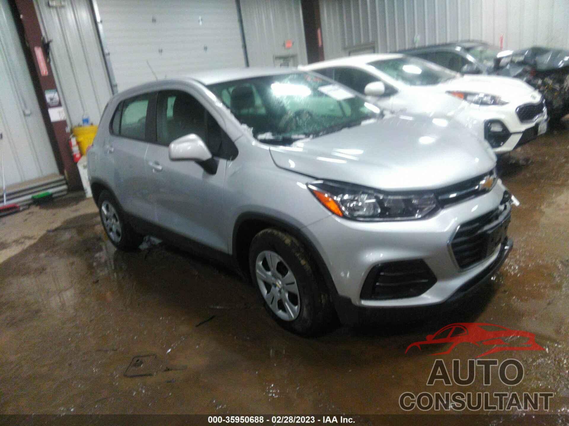 CHEVROLET TRAX 2018 - 3GNCJKSB6JL291121