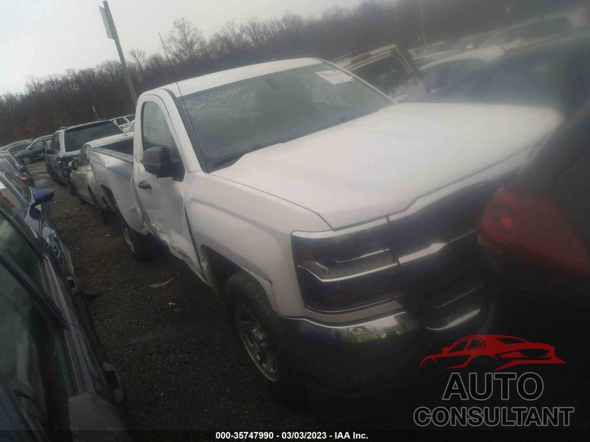 CHEVROLET SILVERADO 1500 2016 - 1GCNCNEHXGZ103859