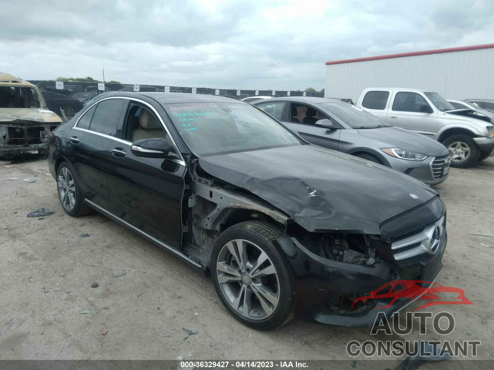 MERCEDES-BENZ C-CLASS 2015 - 55SWF4JB4FU066530