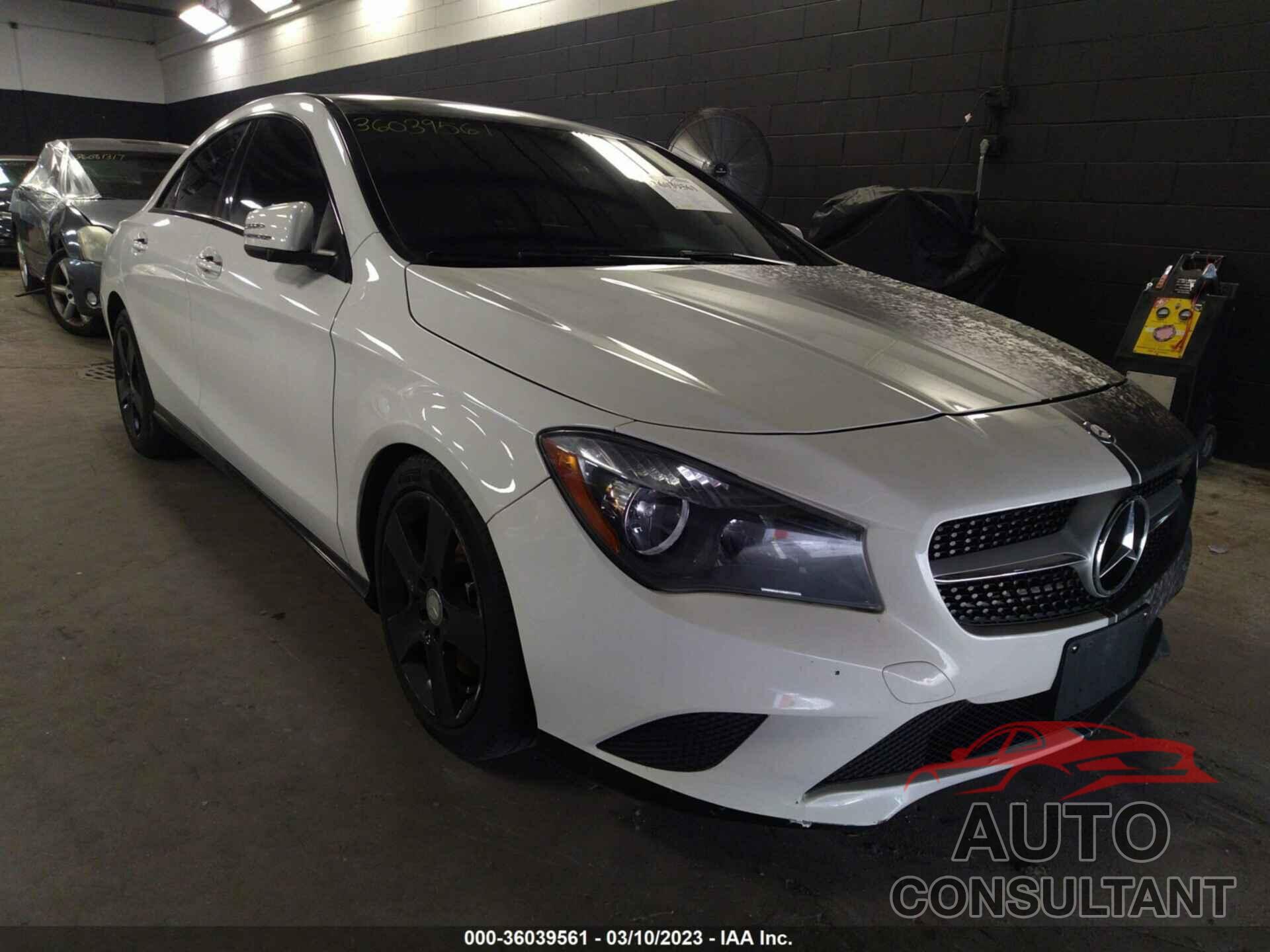 MERCEDES-BENZ CLA 2016 - WDDSJ4GB4GN295451
