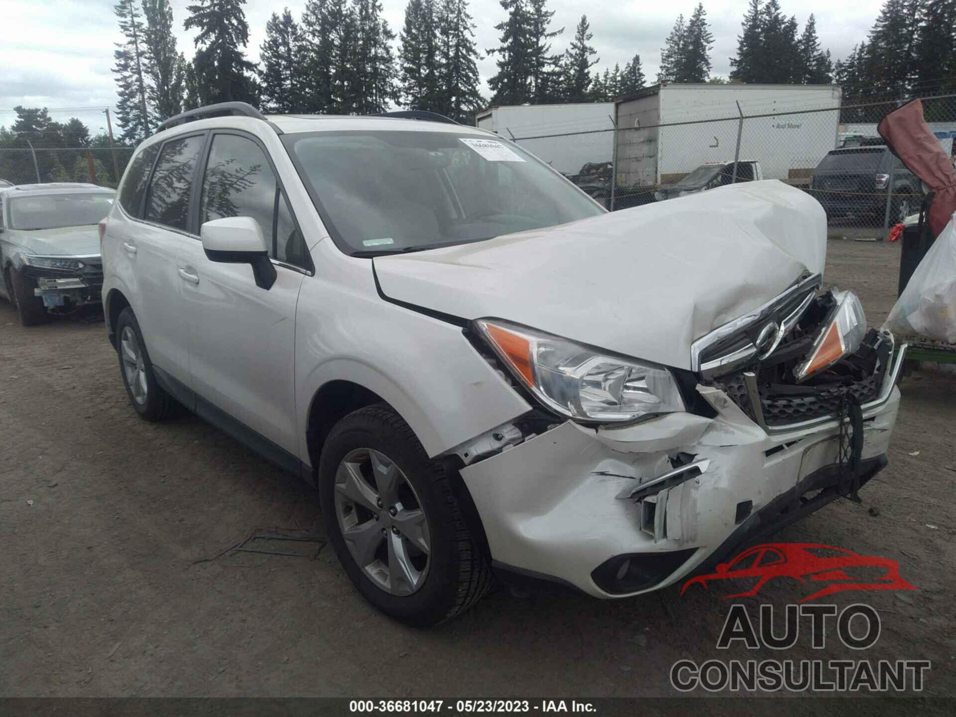 SUBARU FORESTER 2015 - JF2SJAHC0FH467831