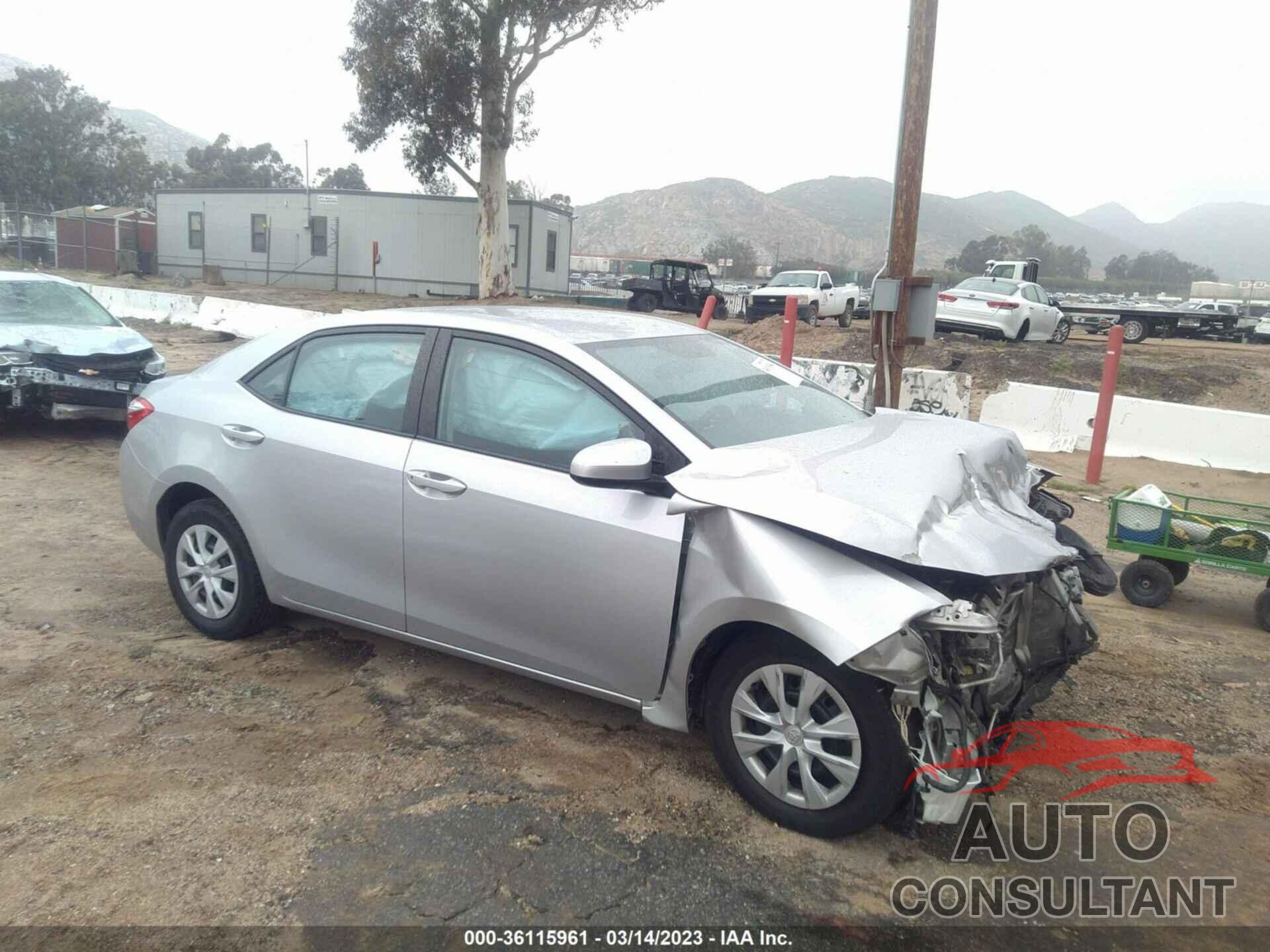 TOYOTA COROLLA 2016 - 5YFBURHE6GP418225