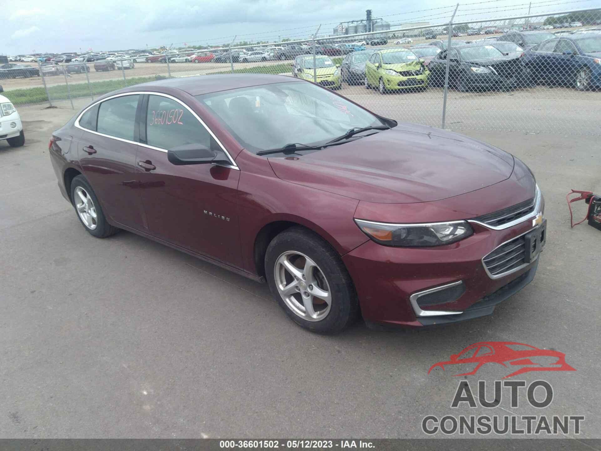 CHEVROLET MALIBU 2016 - 1G1ZB5ST3GF330754