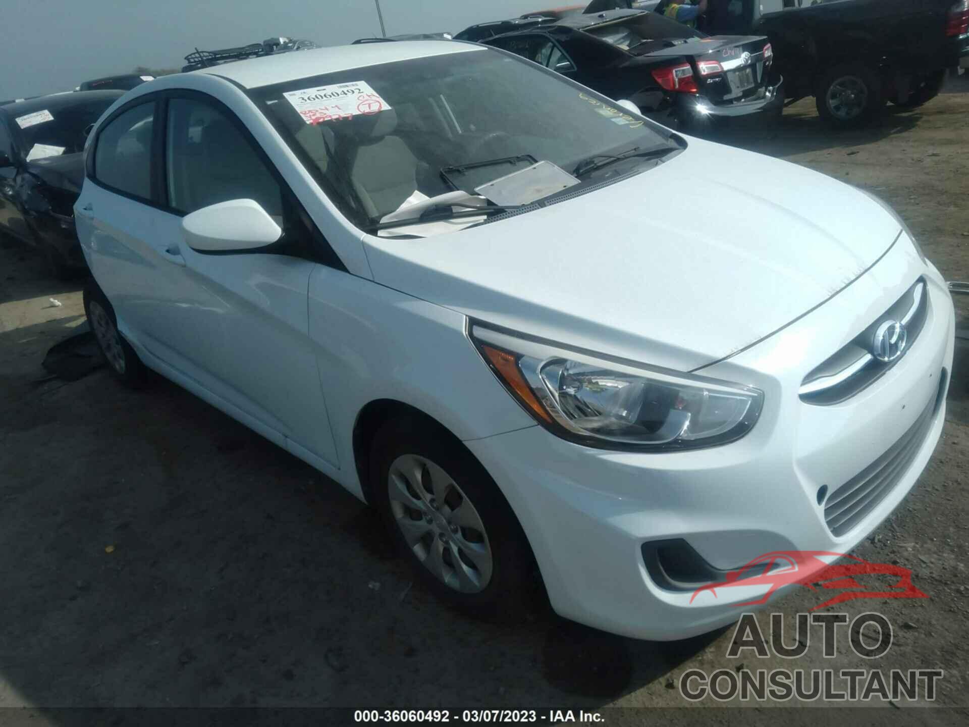 HYUNDAI ACCENT 2016 - KMHCT4AE2GU041069