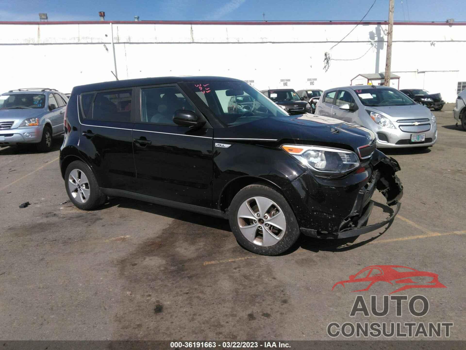 KIA SOUL 2016 - KNDJN2A20G7323225