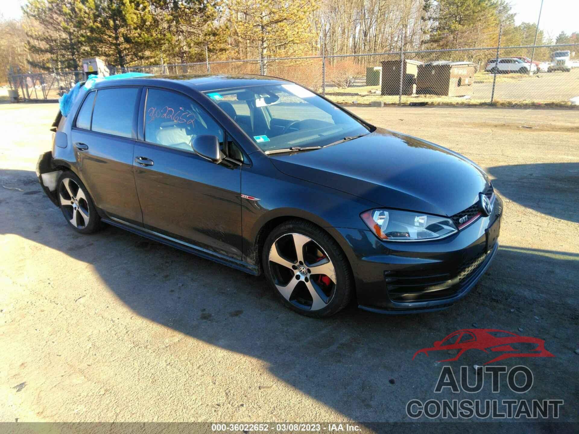 VOLKSWAGEN GOLF GTI 2015 - 3VW4T7AUXFM059756