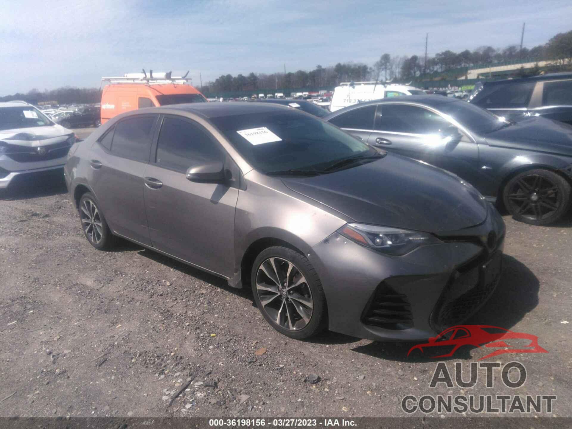 TOYOTA COROLLA 2017 - 2T1BURHE6HC838472
