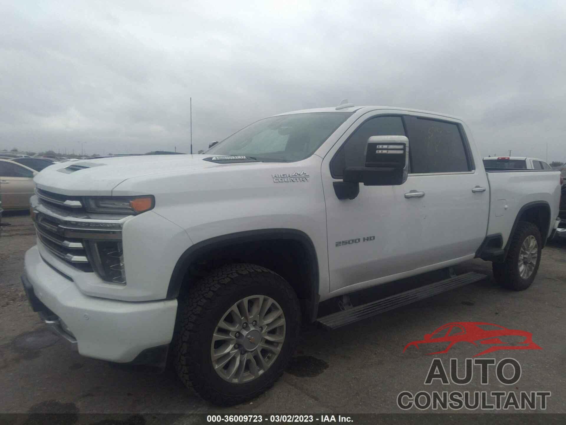 CHEVROLET SILVERADO 2500HD 2021 - 1GC4YREY1MF277790