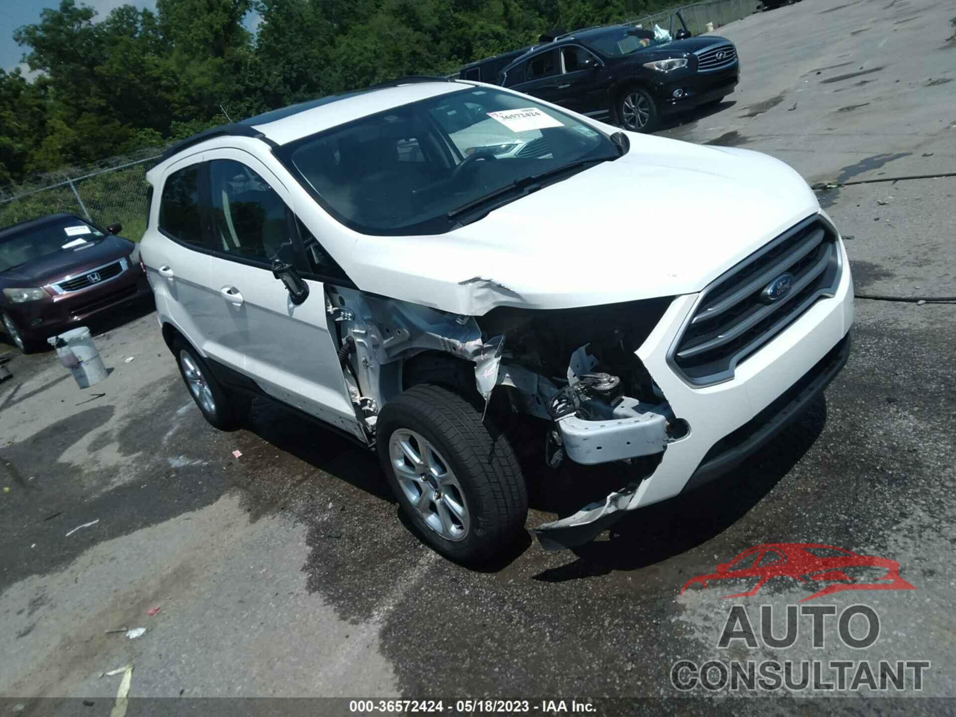 FORD ECOSPORT 2018 - MAJ3P1TE3JC163396