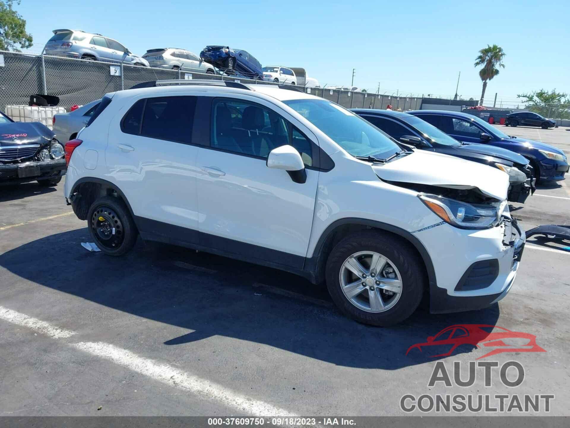 CHEVROLET TRAX 2022 - KL7CJLSM9NB509802