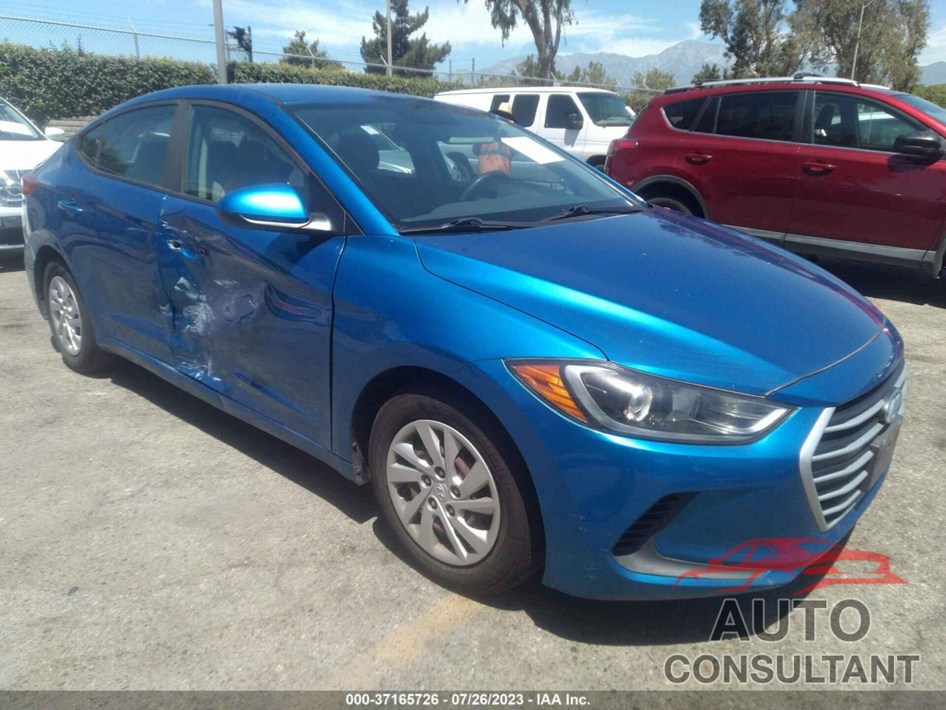 HYUNDAI ELANTRA 2017 - 5NPD74LF2HH190614