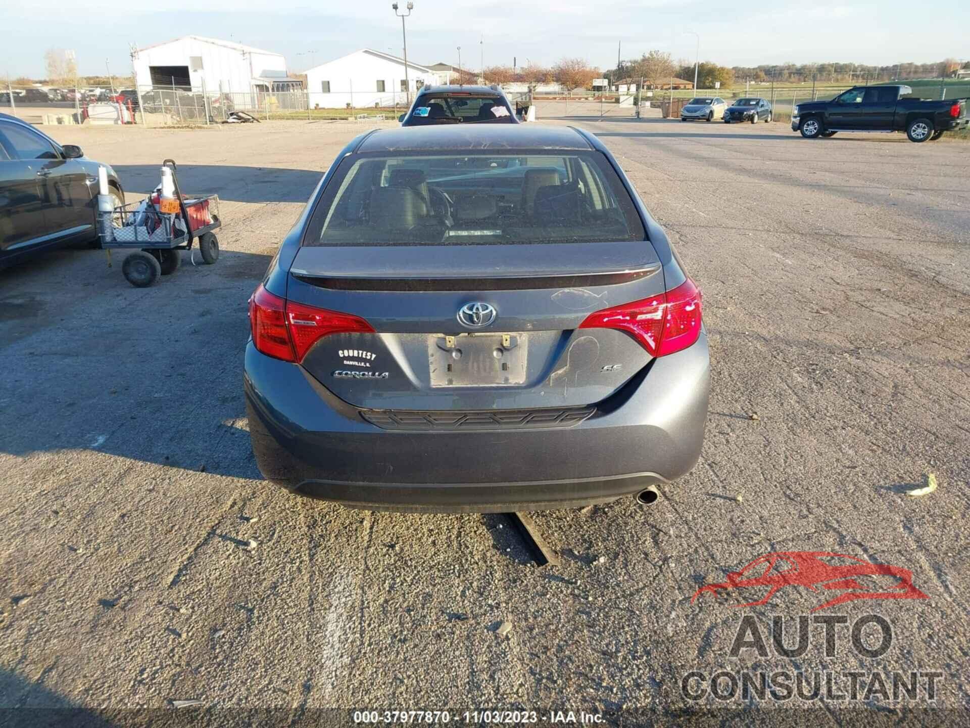 TOYOTA COROLLA 2019 - 2T1BURHE0KC225254