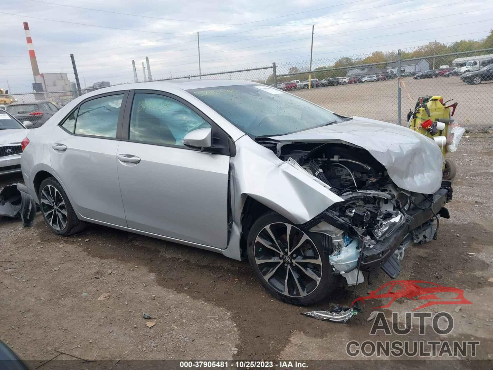 TOYOTA COROLLA 2019 - 2T1BURHE7KC181785