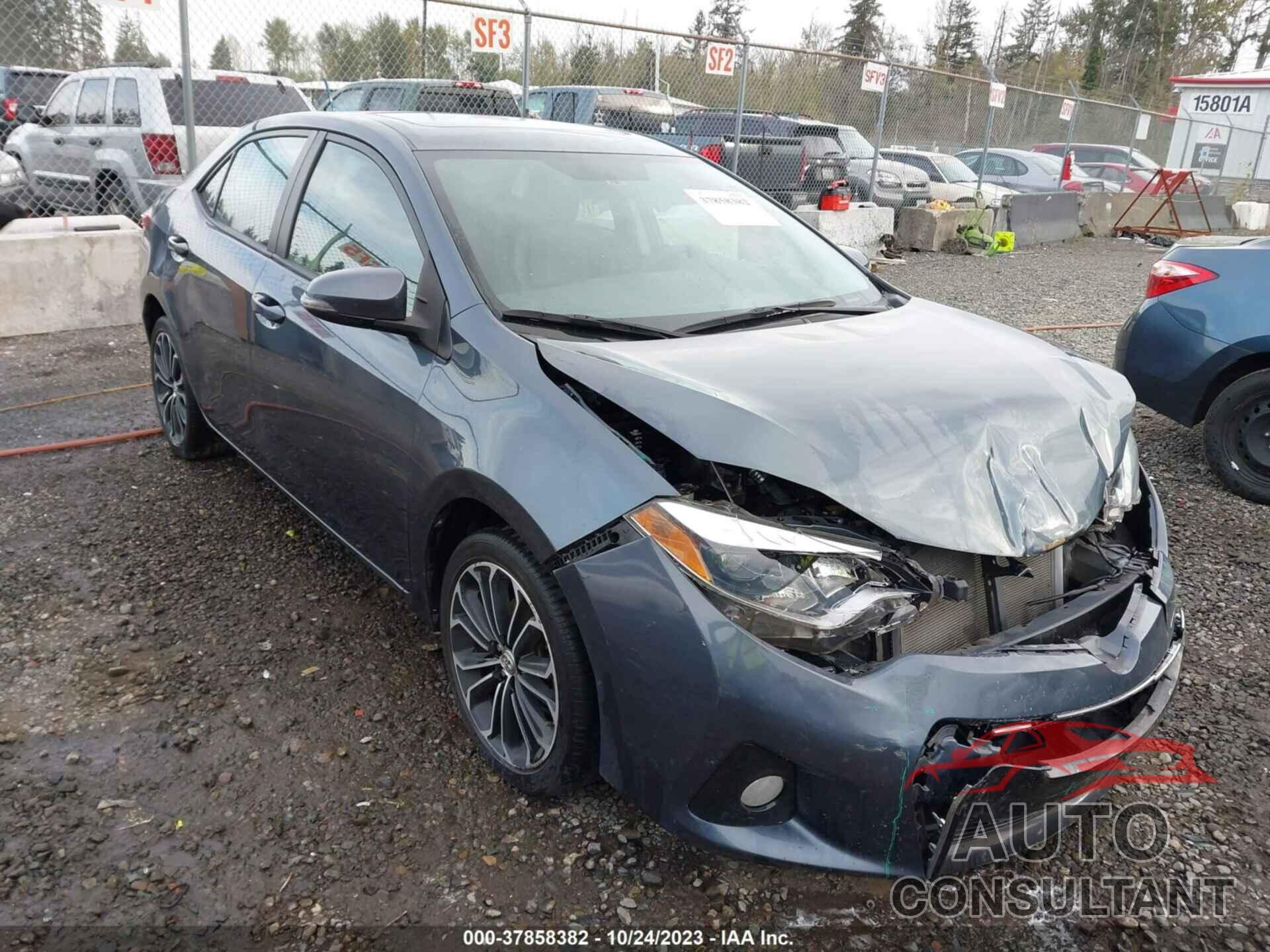 TOYOTA COROLLA 2016 - 2T1BURHE2GC708056